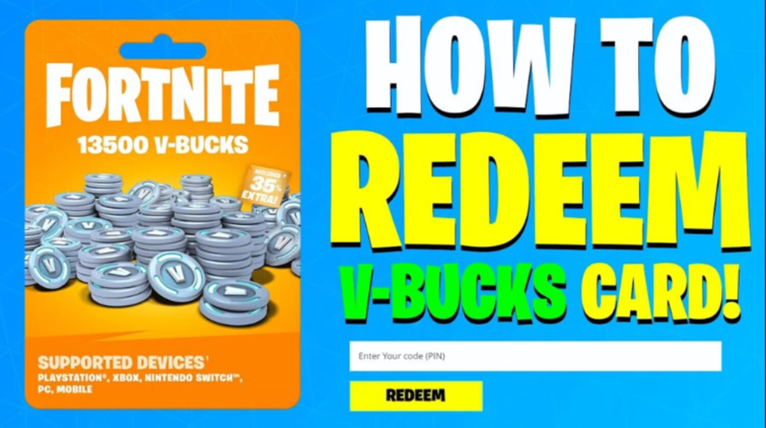 !GET!FREE^ Free Fortnite Redeem Code 13500 V Bucks 2025 free For